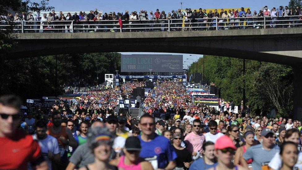 Great North run 2019