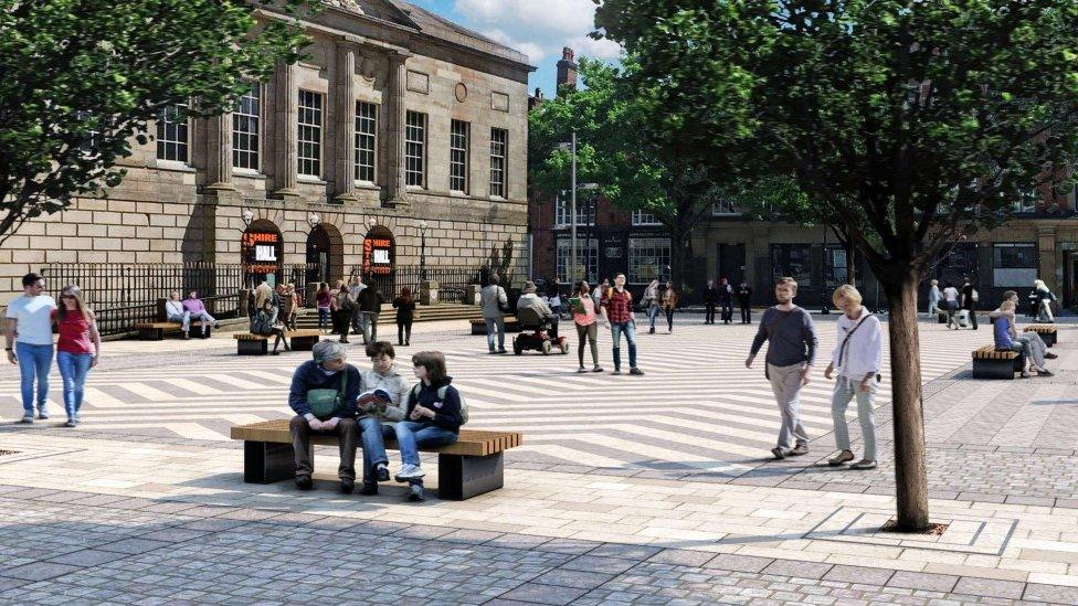 Plans for Market Square