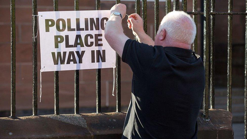 polling station