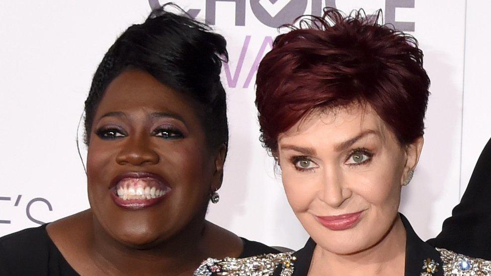 Sheryl Underwood and Sharon Osbourne in 2016