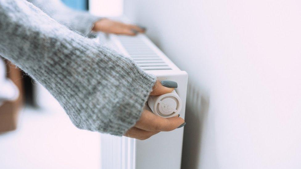 radiator with hands