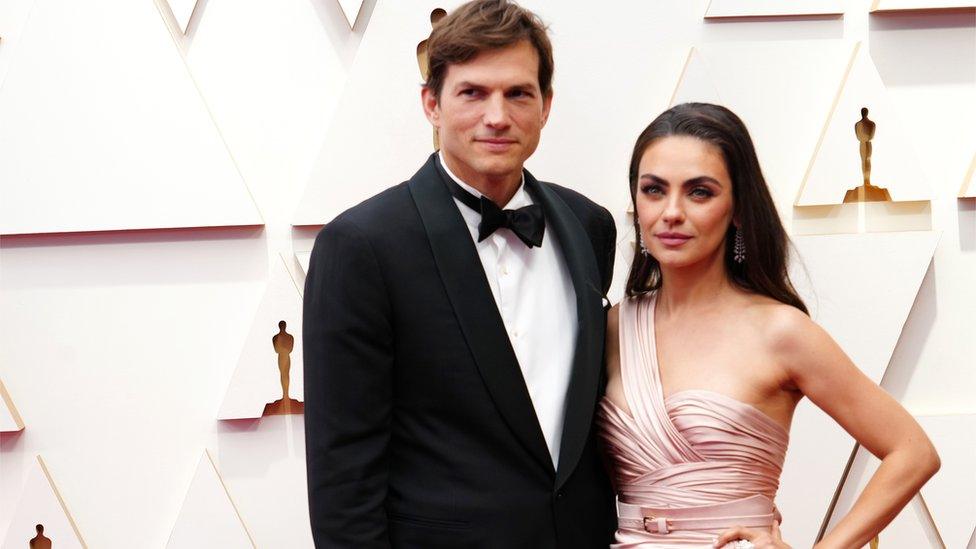 Ashton Kutcher and Mila Kunis