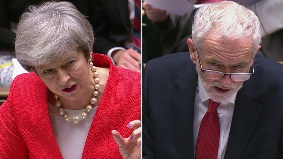 Theresa May and Jeremy Corbyn