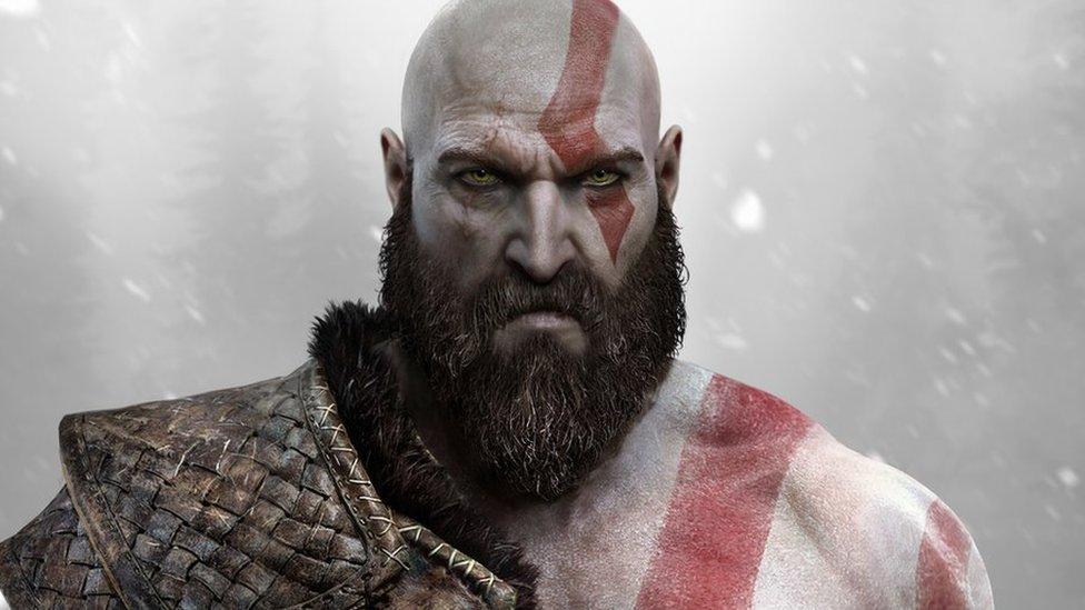 Kratos in God of War