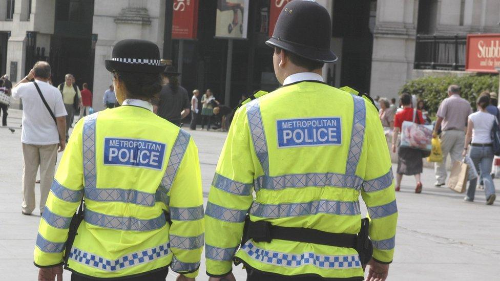 Met Police on patrol