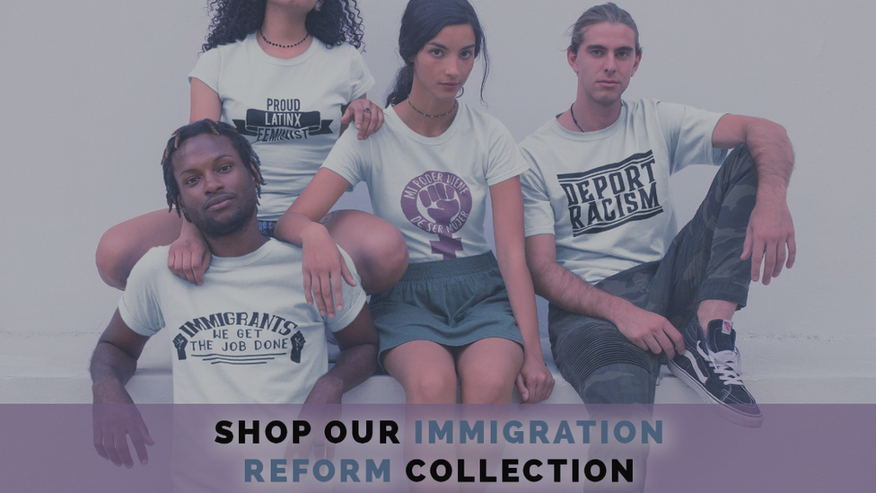 Feminist Apparel's Immigration Reform collection