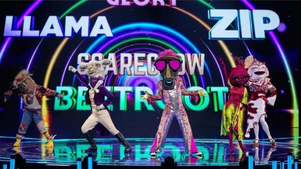 The Masked Singer 2022 characters.