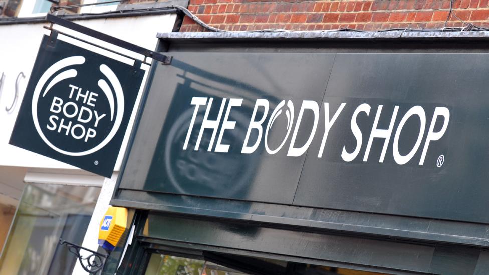 Body Shop store exterior