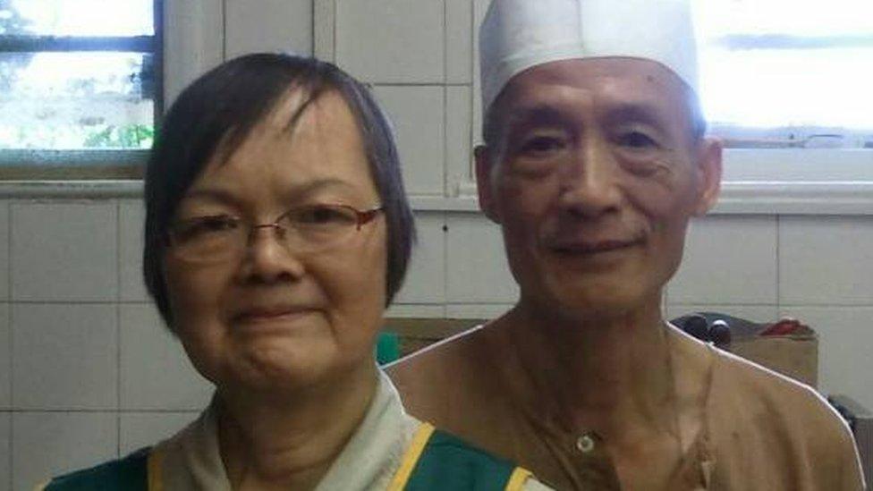 Hang Yin Leung and husband
