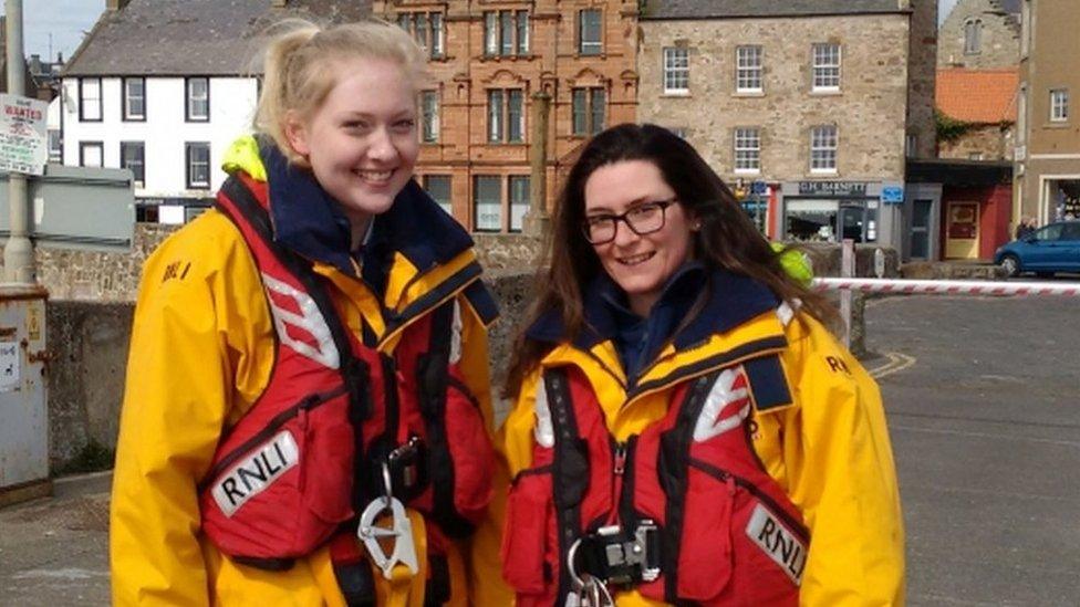 Danielle Marr (left) and Louise McNicoll