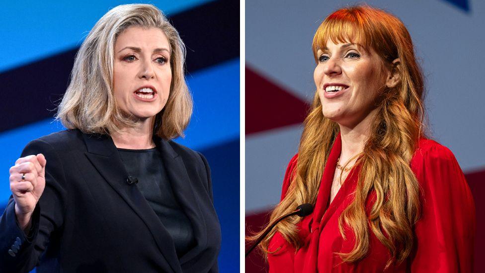 Penny Mordaunt and Angela Rayner