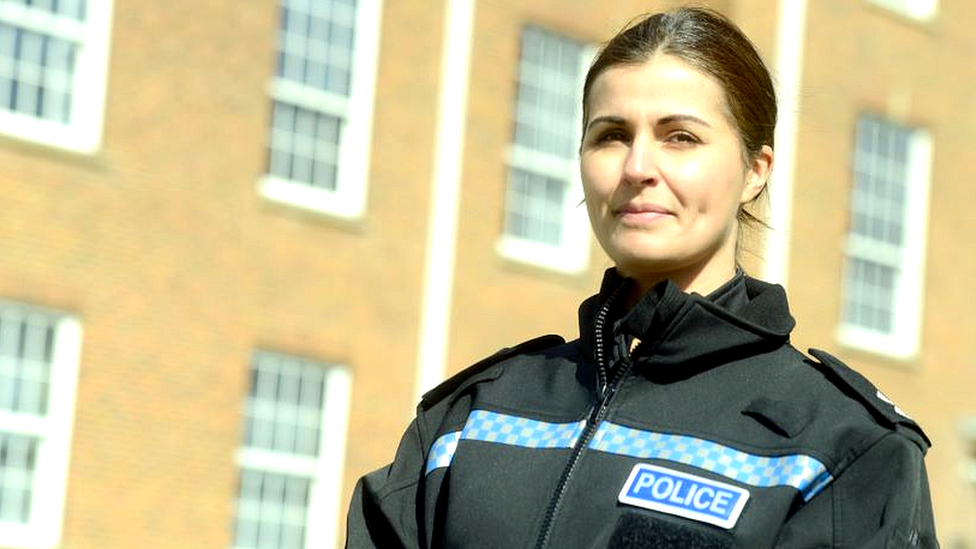 Det Insp Megan Kenzie from Wiltshire Police