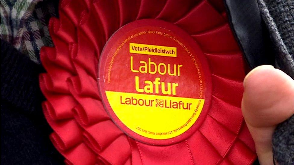 Welsh Labour rosette