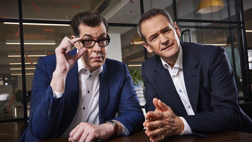 Richard Osman and Alexander Armstrong