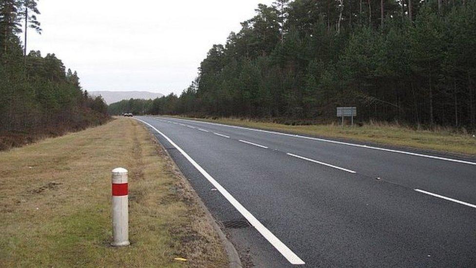 A9 near Kincraig