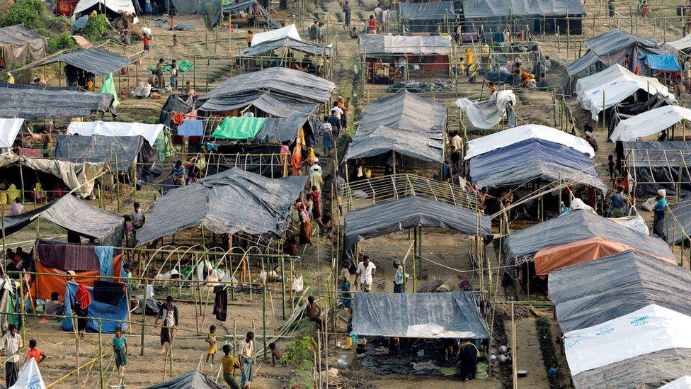 Rohingya refugee camp