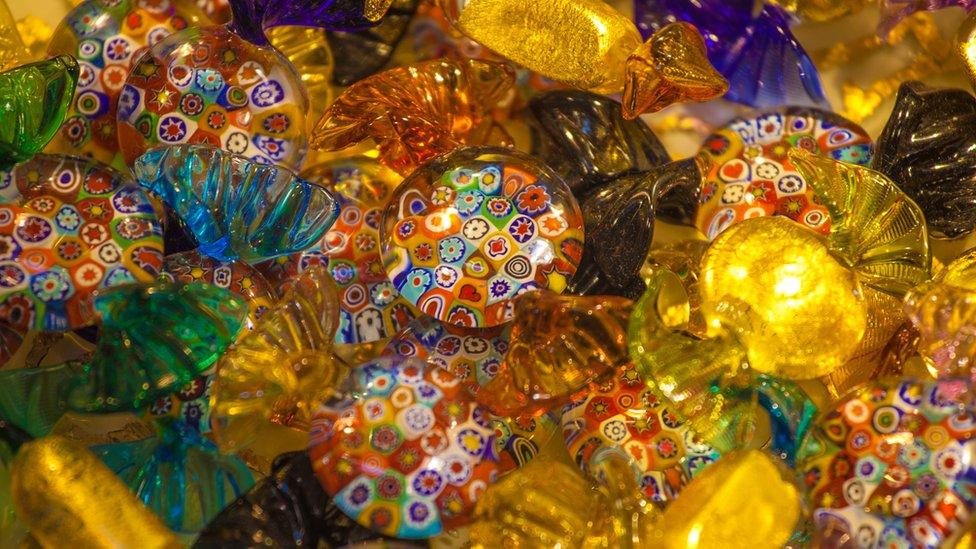 Murano Glass candy