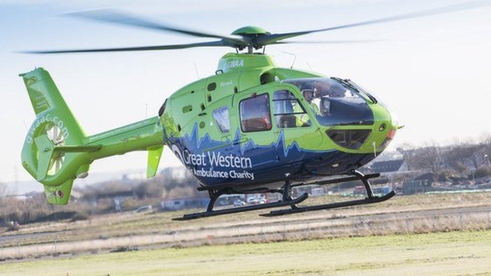 GWAAC helicopter