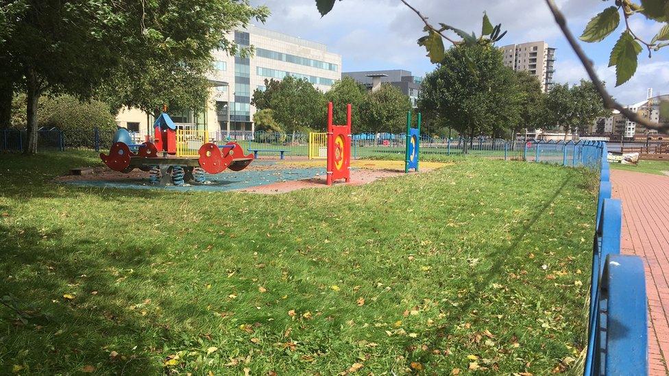 Parc Chwarae Bae Caerdydd