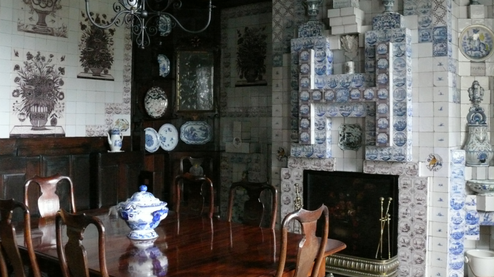 The dining room at Hauteville House