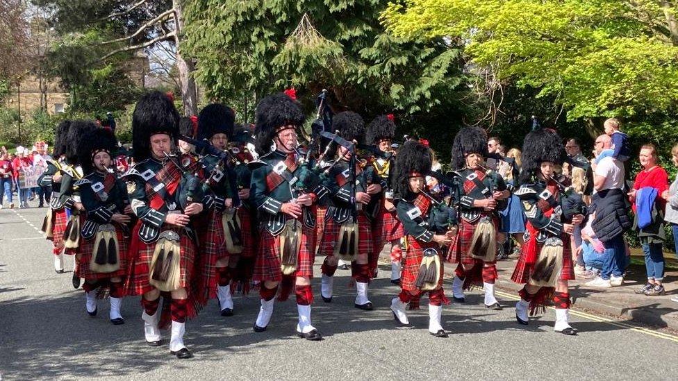 Ilkley Carnival 2023 procession