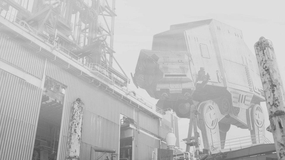 Star Wars and oil rigs