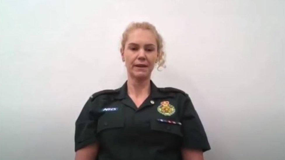 Helen Mottram from North West Ambulance Service