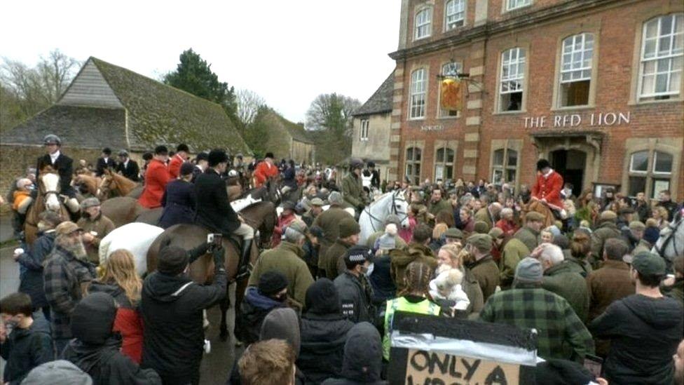 Lacock hunt