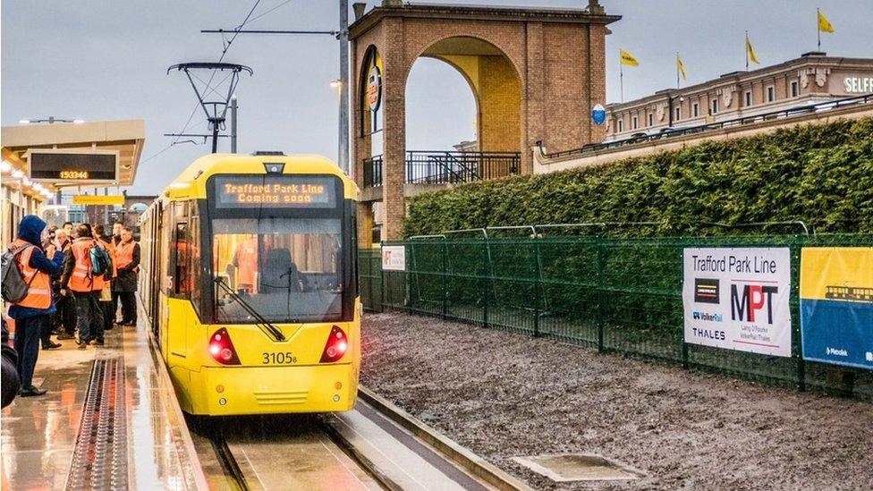 Trafford Park tram stop