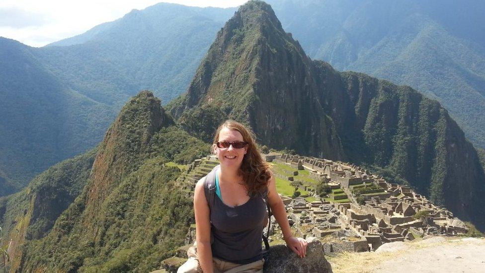 Claire Sturzaker at Machu Picchu