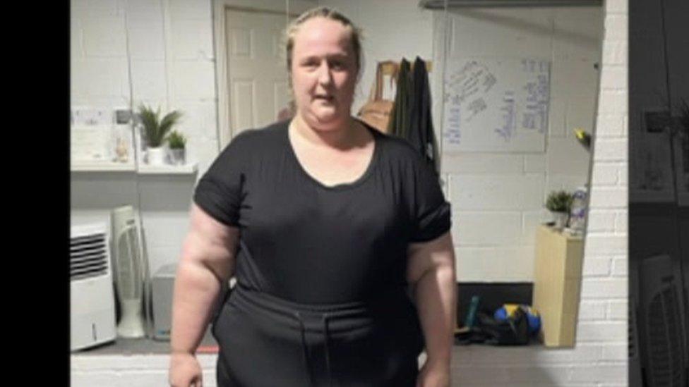 Lizz Adair has lost 10 stone in a year