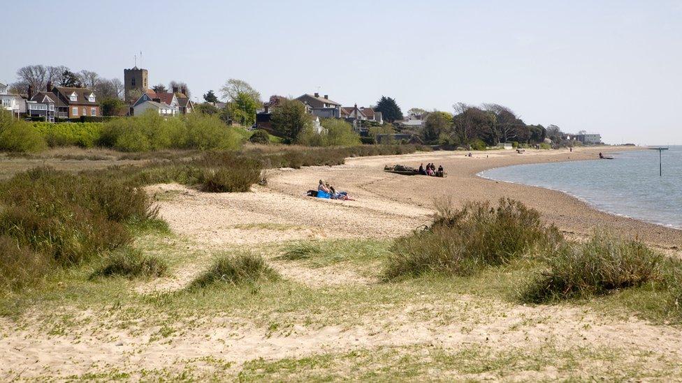 Beach at West Mersea