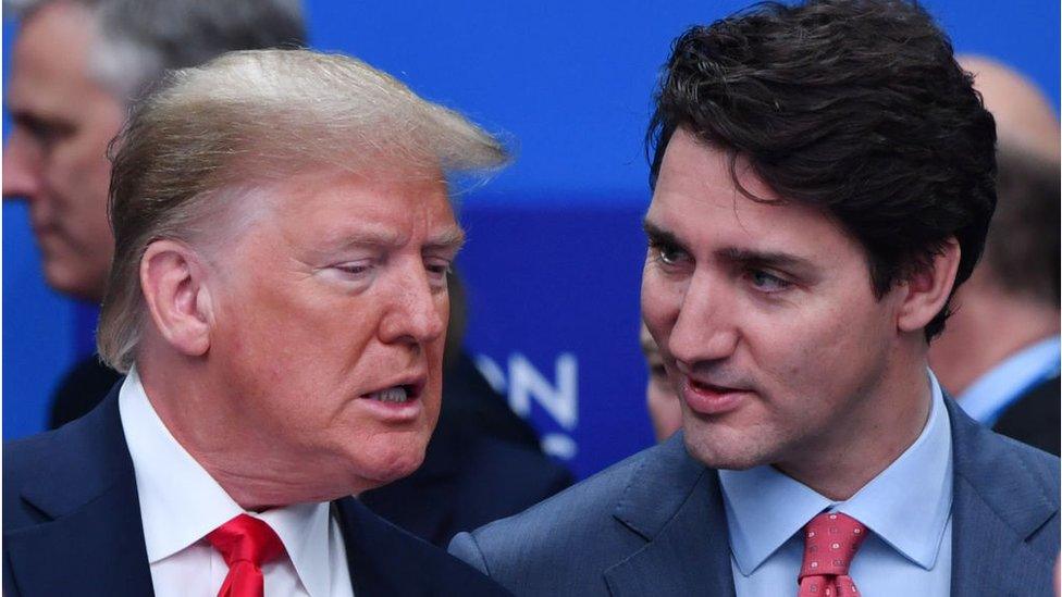 Trump and Trudeau