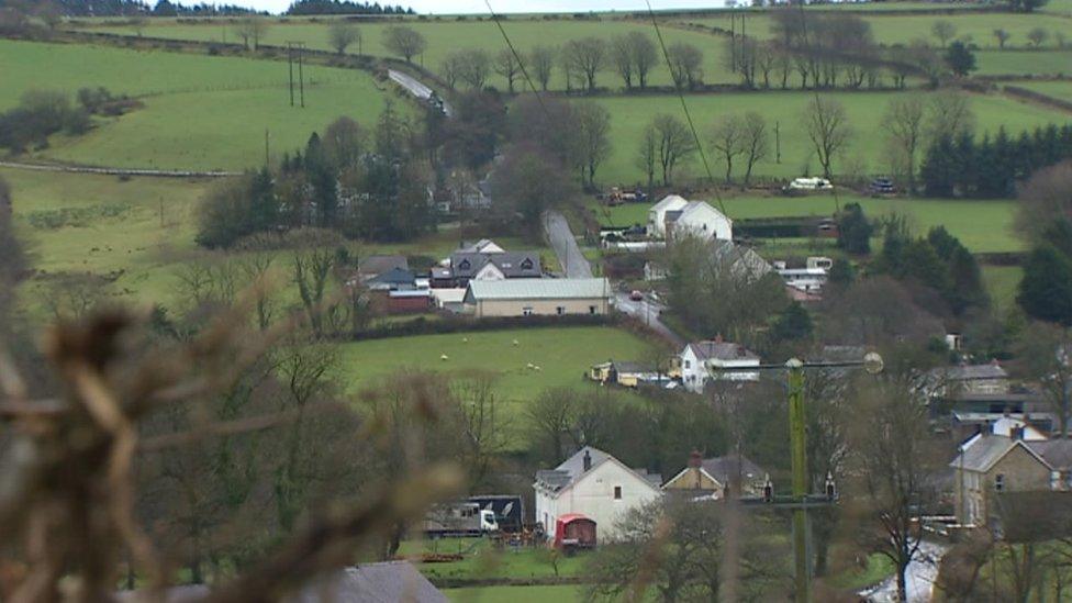 Countryside around Talgarreg, Ceredigion