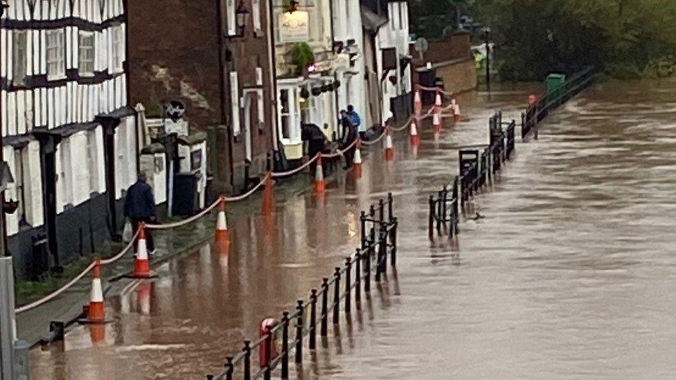 Flooded Bewdley