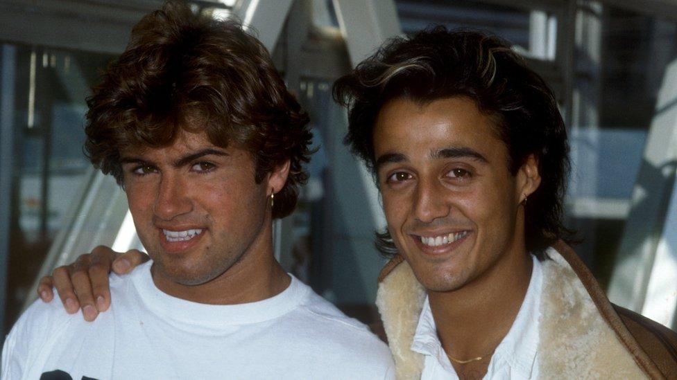 George Michael and Andrew Ridgeley