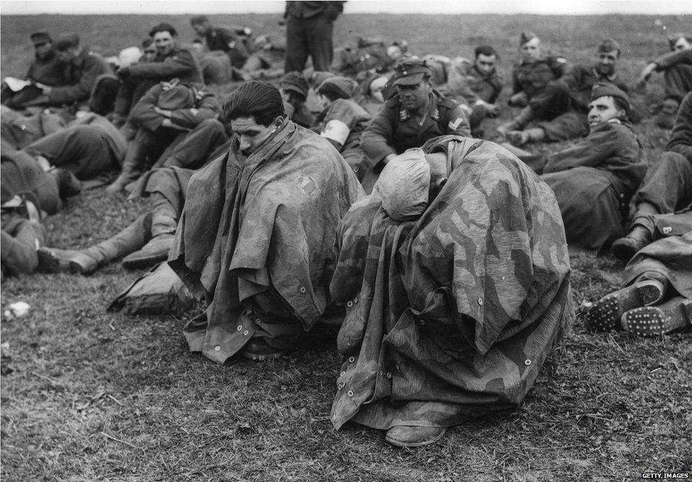 German prisoners of war