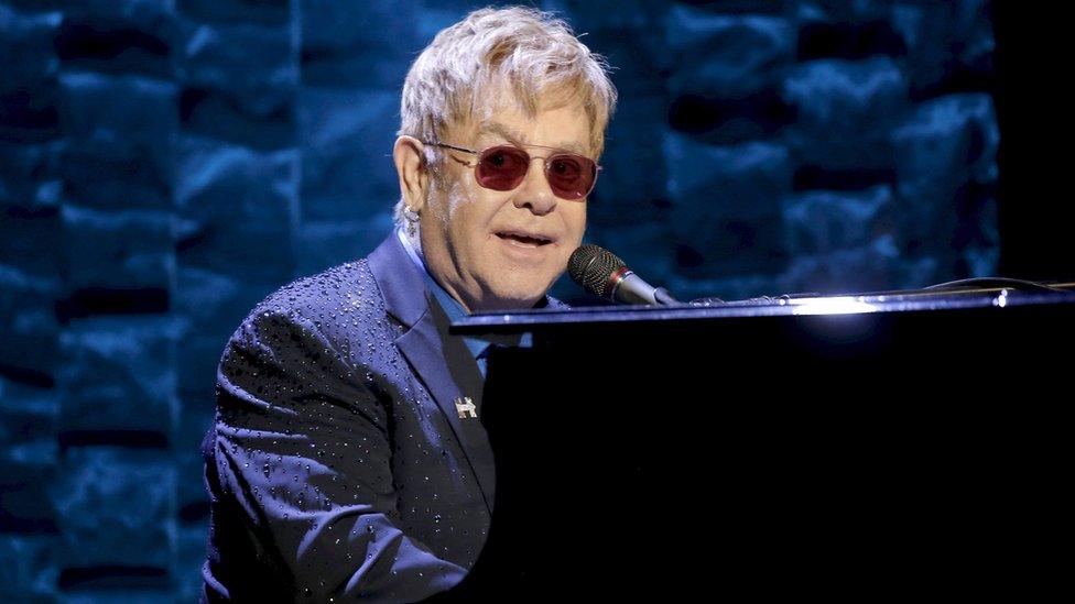 Sir Elton John.