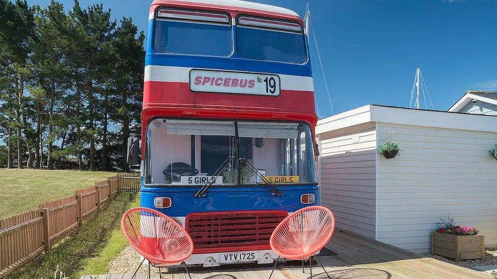 Spice Girls bus