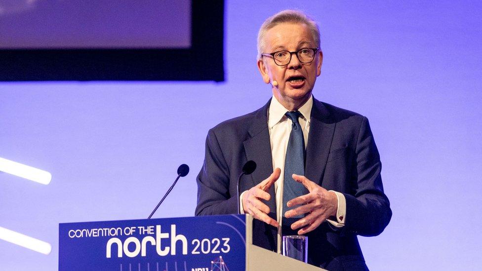 Levelling Up Secretary Michael Gove