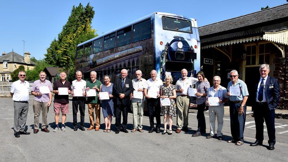 GWSR 40th anniversary exhibition