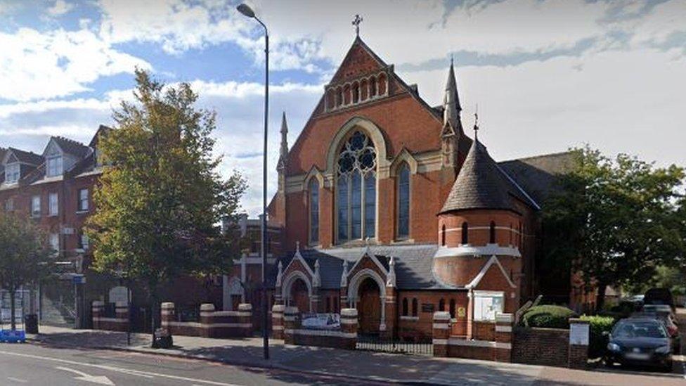 Christ the King church on Balham High Road