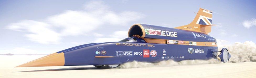 Artwork: Bloodhound SSC