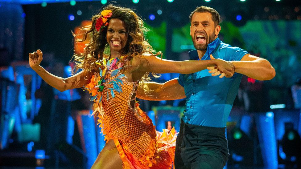 Oti Mabuse and Kelvin Fletcher