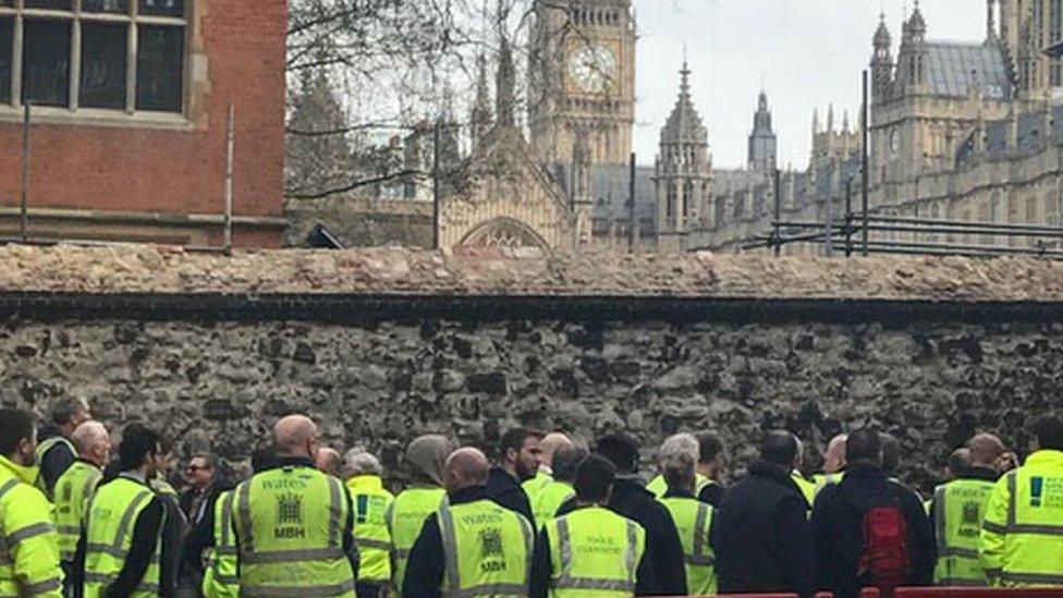 Builders' silence in Westminster