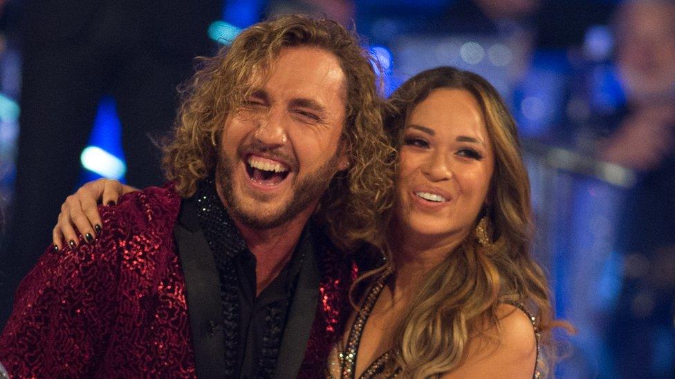 Seann Walsh and Katya Jones