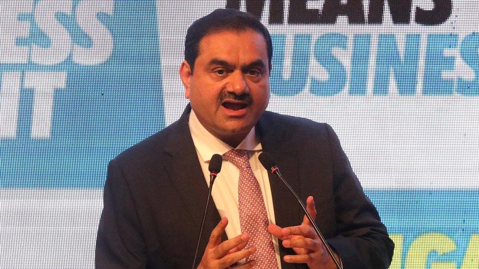 Indian billionaire Gautam Adani.