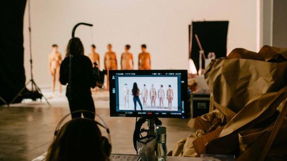 The porn film depicted all body shapes and types