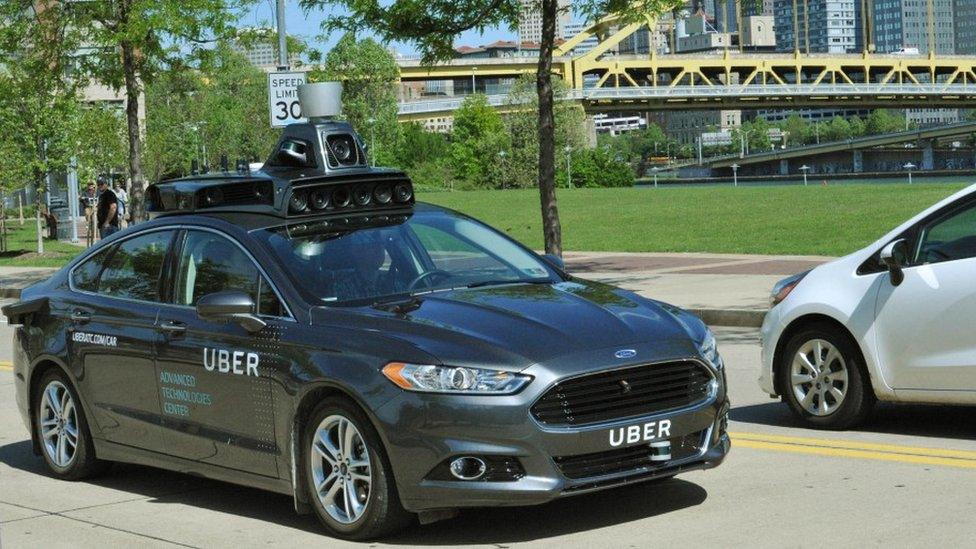 Uber's self-driving car