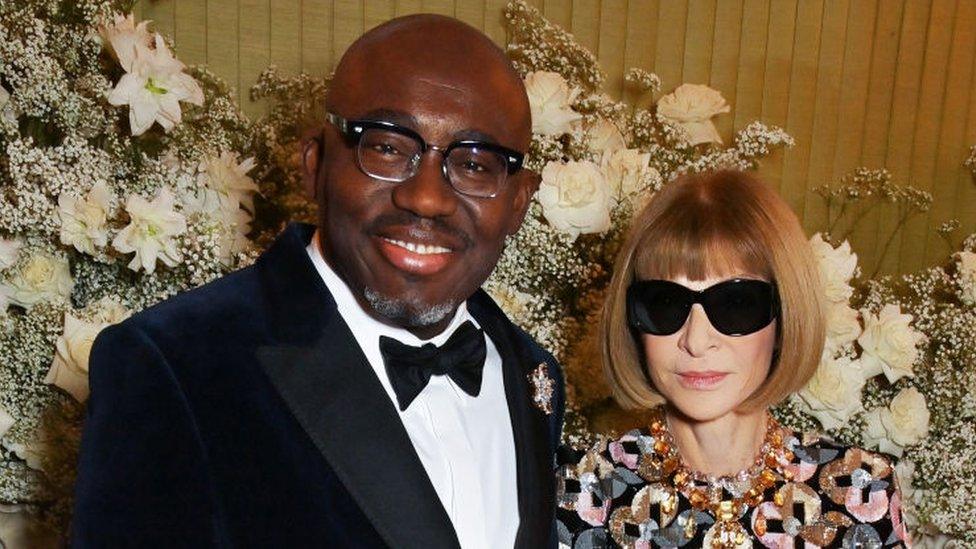 Edward Enninful and Anna Wintour